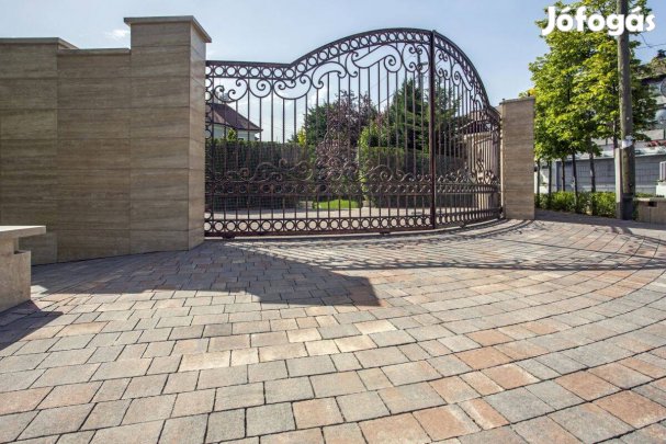 Térkő, L Castrum natúr, kagyló, országos szállítással, 3 raklap mennyi