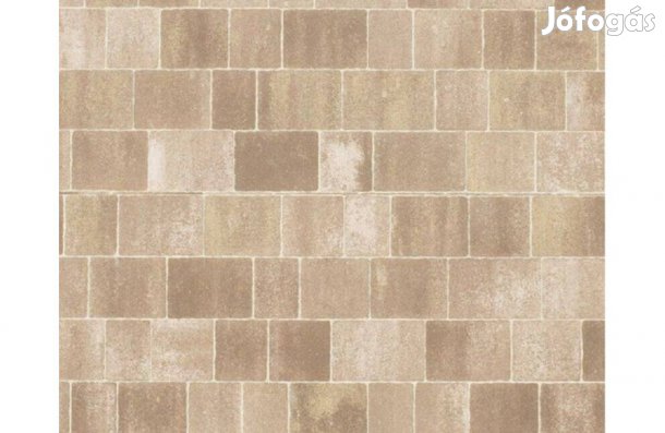 Térkő, L Castrum natúr, sepia, országos szállítással, 3 raklap mennyis