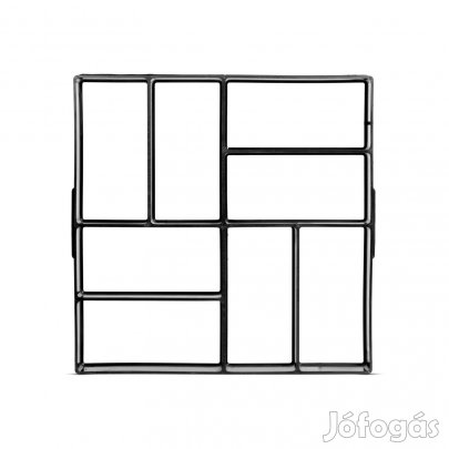 Térkő öntőforma sablon Műanyag - 40 x 40 x 4 cm