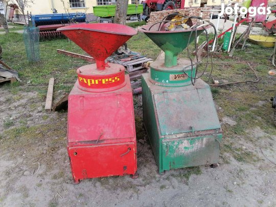 Terménydaráló 7,5 kW-os villanymotorral