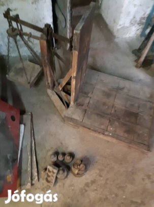 Terménymázsa súlyokkal