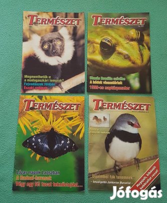 Természet magazinok - 1998-1999-es számok (poszterrel)