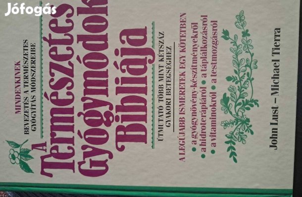 Természetes Gyógymódok Bibliája
