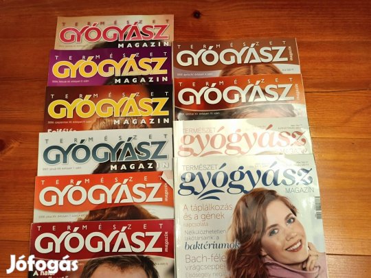 Természetgyógyász magazinok 500.- / db