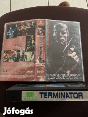 Terminátor 1 vhs scifi miraxos
