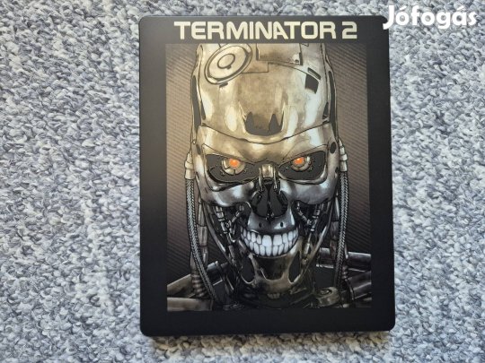 Terminator 2 blu-ray + 4k steelbook (dombornyomott fémdobozos kiadás)