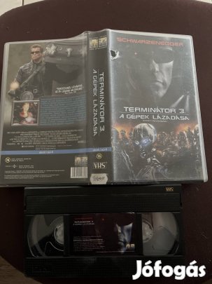 Terminátor 3 a gépek lázadása vhs kistok