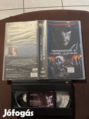 Terminátor 3 scifi vhs 