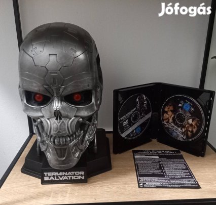 Terminator Salvation - fejszobor nagyméret- bluray+dvd