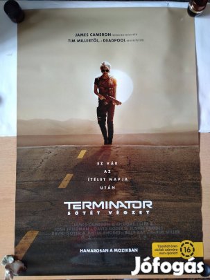Terminátor Sötét végzet film mozi plakát poszter