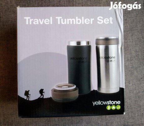 Termo Bögre Párban Yellowstone dupla falú Nemesacél Prémium Kivitel