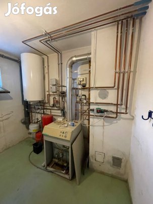 Termomax 32,5 kw gázgazán, heizer melegvíztárolóval