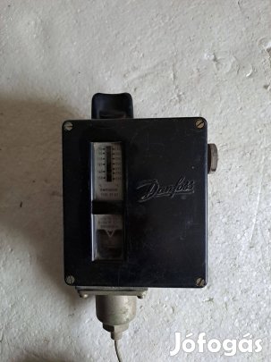 Termosztát Danfoss RT 107 150C fok kapilláris hüvelyes RT107 Használt