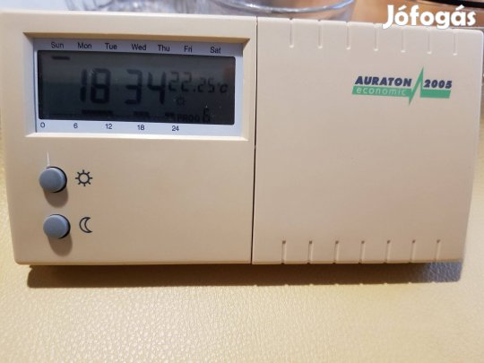 Termosztát.fűtésre.napi,heti,havi program