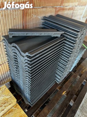 Terrán Standard Félcserép - Antracit