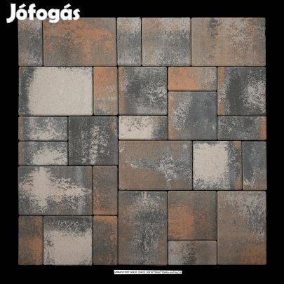 Terrán kombi térkő terra-antracit színben most csak 4 990 Ft/m