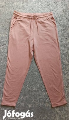 Terranova barack színű pamut melegítő nadrág, szabadidő nadrág