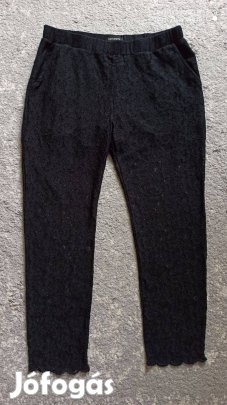 Terranova fekete csipke nadrág