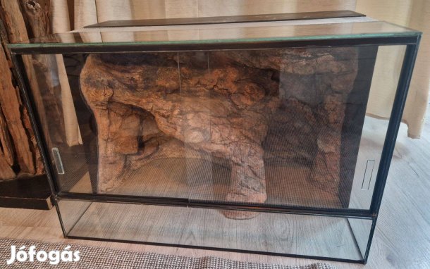 Terrárium 60x40x40-es, alkuképes!