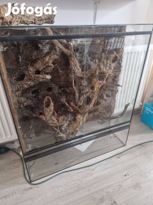 Terrárium 79x90x24, alkuképes!