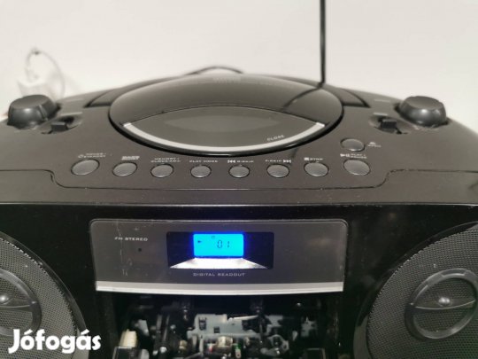 Terris Hordozható rádió CD lejátszó 