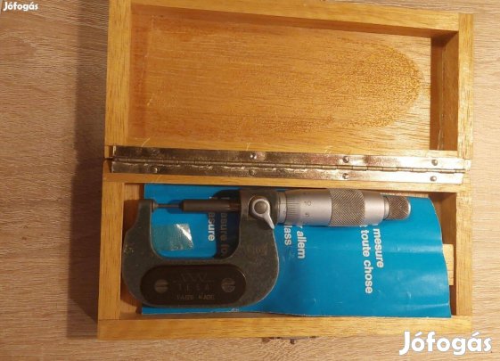 Tesa, Made in Swiss Mikrométer dobozában