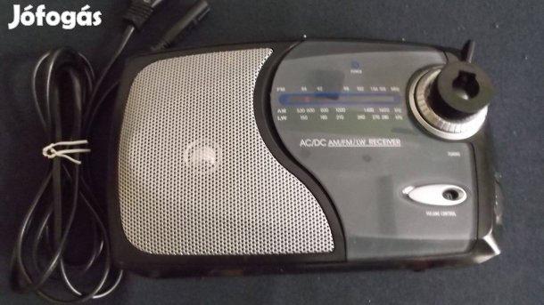 Tesco RAD113B analóg hordozható táskarádió táska rádió