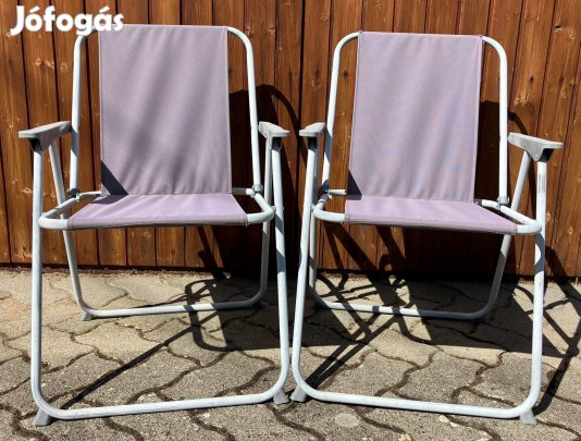Tesco kempingszék, kerti szék 2 db egyben
