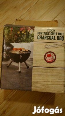 Tesco mini gömbgrill, mini grill új és dobozos