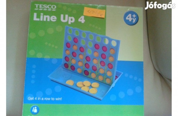 Tesco-s Line Up 4 logikai játék