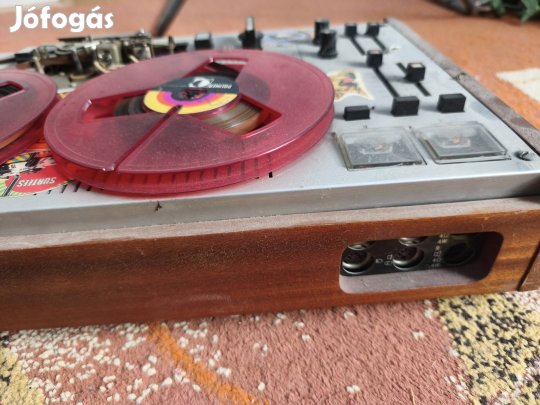 Tesla B100 orsós magnó - retro szalagos magnetofon