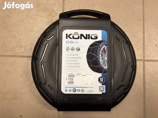 Tesla Model 3 hólánc gyári Tesla König CG-9 Model 3 hólánc bérlés is