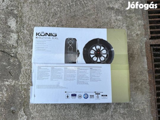 Tesla Model Y Performance hólánc König K-Summit XXL K66 bérlés is