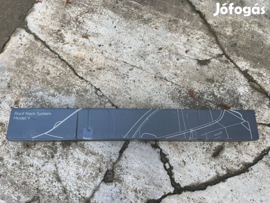 Tesla Model Y csomagtartó Model Y Roof Rack System bérlés is gyári