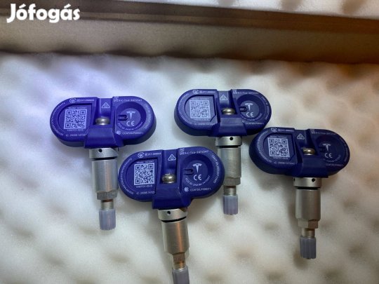 Tesla Tpms BLE szenzor, Tesla bluetooth szenzor Gyári új ezüst 4db