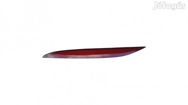 Tesla X bal hátsó lökhárító fényvisszaverő prizma