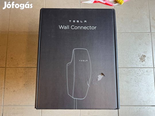 Tesla fali töltő Tesla Gen 3 Wall Connector Wall Charger Tesla gyári G