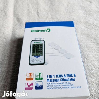 Tesmed Trio 6.5 Professzionális Izomstimulátor, Fehér új dobozos szem