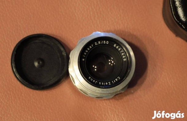 Tessar 2,8/50 Carl Zeiss Jena kisméretű Exa bajonettel