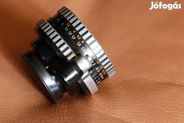 Tessar 2,8/50 Exa bajonettel, Carl Zeiss Jena, jó állapotban