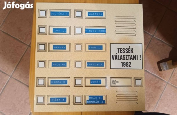 Tessék választani bakelit hanglemezek eladók