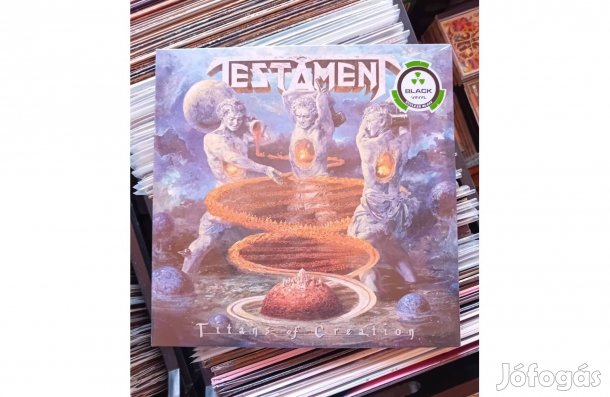 Testament - Titans Of Creation Dupla Bakelit Lemez LP Bontatlan