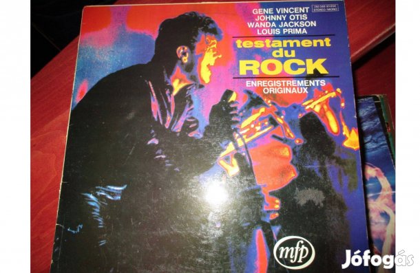 Testament du rock bakelit hanglemez eladó