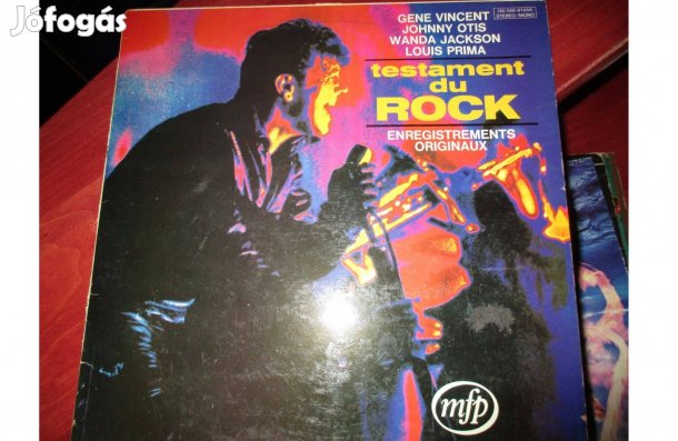 Testament du rock bakelit hanglemez eladó