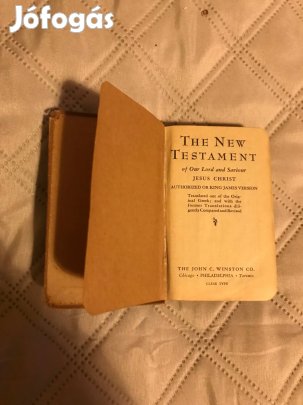 Testamentum zseb méretű