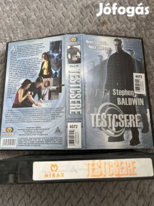 Testcsere vhs kistok akció