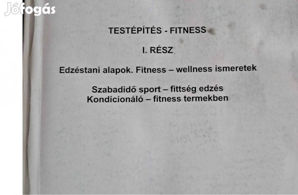 Testépítés Fitness-Welness I RÉSZ