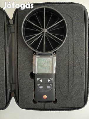Testo 417 légsebesség mérő