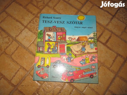 Tesz-vesz szótár - 1986-os kiadás, új állapotú