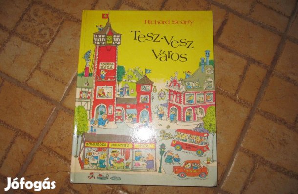 Tesz-vesz város - 1988-as kiadás, új állapotú